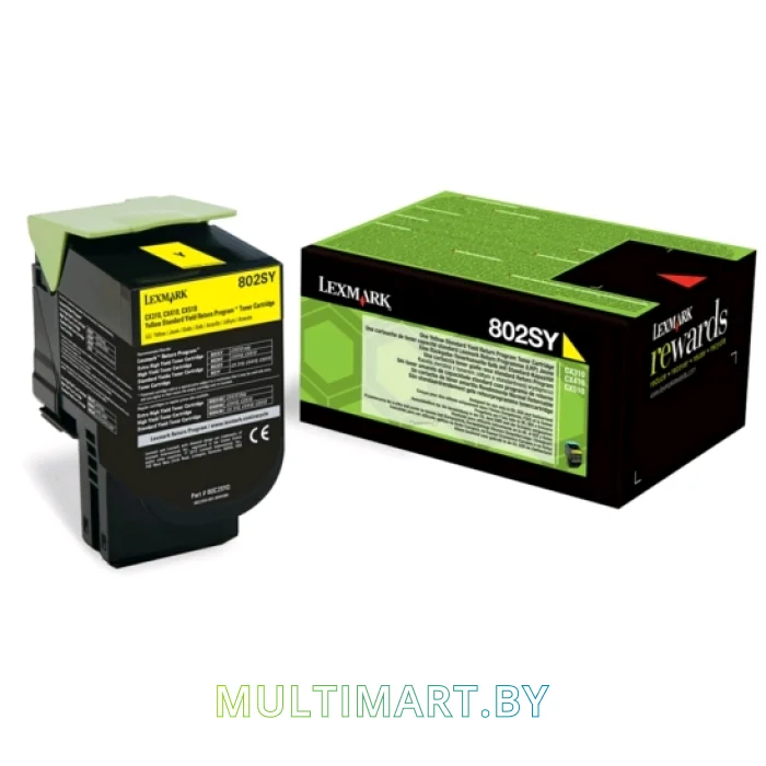 Картридж Lexmark 802SYE (80C2SYE)